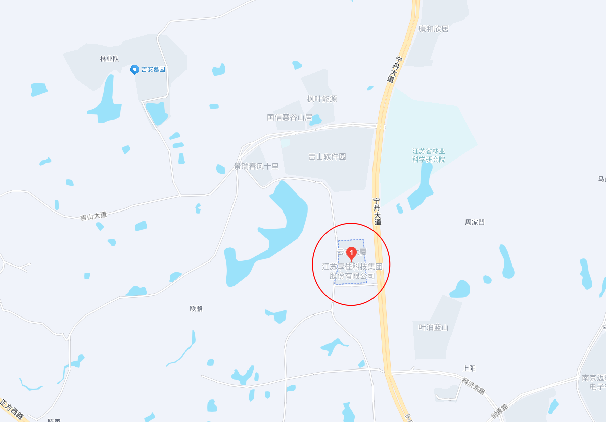 每悦科技所在地图